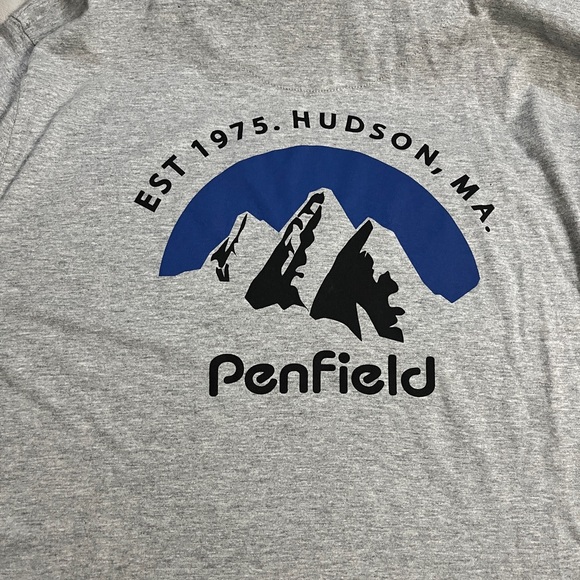 NWT - Penfield Men’s Mountain Print Logo T Shirt - Size XXL - Picture 7 of 9